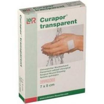 Lohmann Rauscher Curapor Transparent Stérile 7 cm x 5 cm 5
