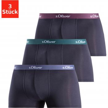 Herrenunterhose S.Oliver – 92% Baumwolle, 8% Elasthan, Navy