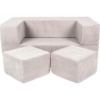 Couch Cube MeowBaby Mousse Joue – Écru