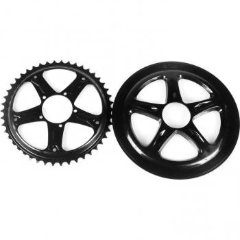Roue de chaîne Bafang, accessoire pour garde de chaîne, dents noires