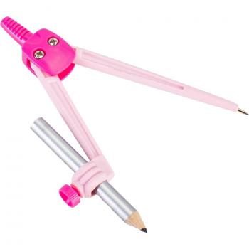 Deli Student Compass with Pencil Accessory
