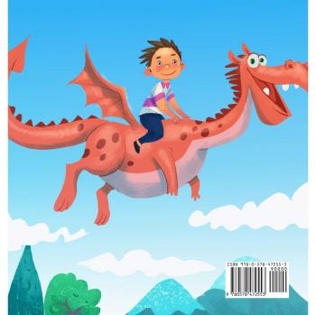 Michael Gordon The Angry Dragon Hardback Book in White