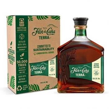 Flor de Caña Rum 15 Years Old Eco Slow Aged 40% Vol. 0,7L Box Presenti