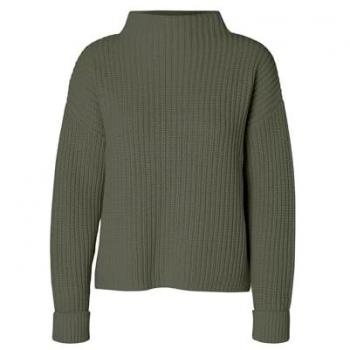 Selected Femme Strickpullover mit Turtleneck Modell 'SELMA', Größe L