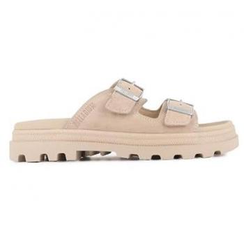 Warm Palladium Dunelite Riviera Suede Sandals – Dual Gender, UK 5.5