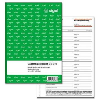 Libro Ospiti Sigel 100x – Modulo di Versamento