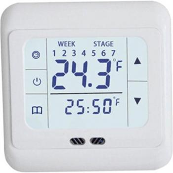 Thermostat de chauffage électrique à écran