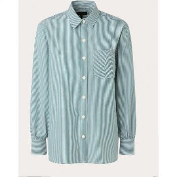 Camisa de Algodón Maxine Verde XS Rag & Bone