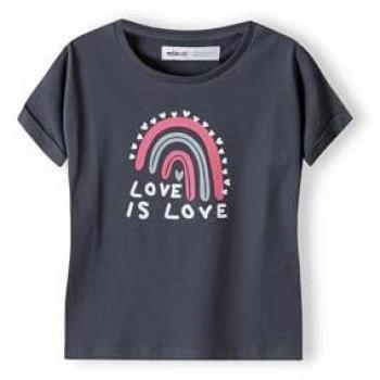 MINOTI Kinder T-Shirt Dunkelgrau (12m-8y)