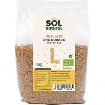 Semillas De Lino Dorado Bio Sol Natural 500 g
