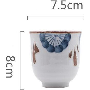 Taza Cerámica Agua Retro