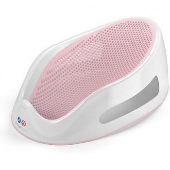 Angelcare® Badewannensitz mit komfortabler Liegefläche in Light Pink