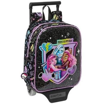 SAFTA Monster High Cart-Backpack (Black) – Rugged Comfort Edition