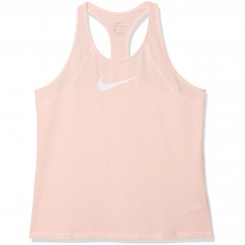Nike Damen Damen-Tanktop in Mesh-Optik – Storm Pink/White, L