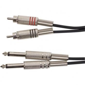 MUSIC STORE Audiokabel Cinch zu Klinke