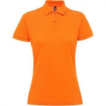 Asquith & Fox Damen Polo-Shirt AQ025 Orange XS