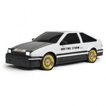 RCG Racing Retro TAE86 Mini Drift RC Racer – White Finish