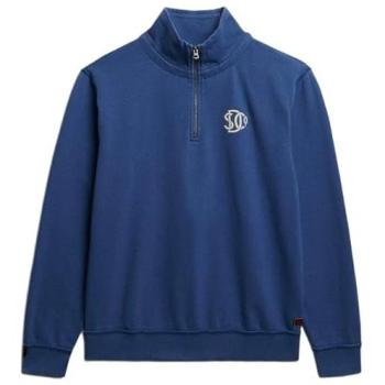 Superdry SD Co Athletic Zippered Hoodie – Bay Blue 2XL