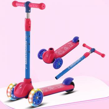 Adjustable 3‑Wheel Baby Skateboard