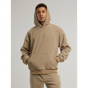 Urban Classics Oversized Hooded Sweatshirt – Velvet Jacquard Edition