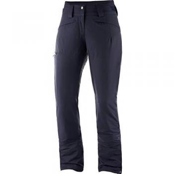 Pantalon de sport d’hiver SALOMON Qst femme bleu nuit LC1215500