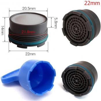 Juego de aireador de grifo con rosca macho 16.5-24mm