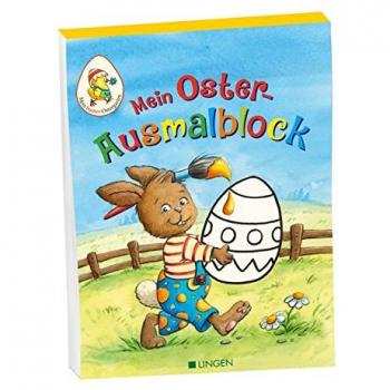 Mein Oster-Ausmalblock: Mein bunter Ostergarten
