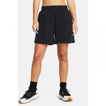 Pantalones Cortos Under Armour Unstoppable Fleece Mujer Negro Talla M