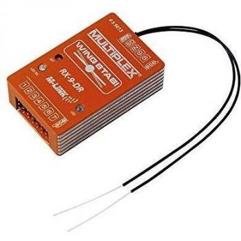 Multiplix 9-Channel Gyro per Aerei, WingStabi, con M‑Link e Ricevitore