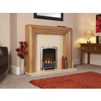 Contemporary Silver Flame FHEC3RRN2 Gas Heater
