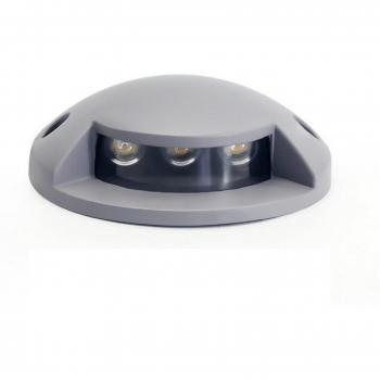 360° Solarlampen für den Hof: 120 mm, wasserdicht, 3 W LED
