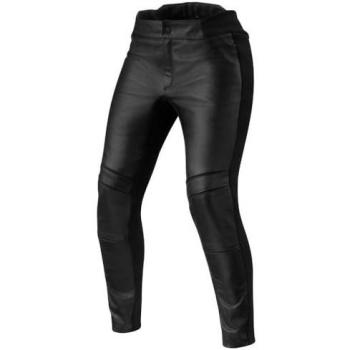 Revit Maci Pantalon en cuir de moto pour dames Noir taille : 40