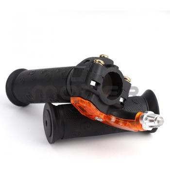 Giro Dual Mini Moto 49cc con Empuñaduras de Acero y Refrigeración