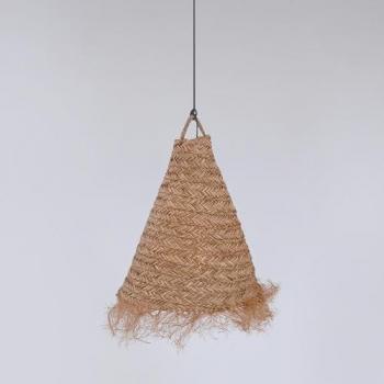 Lampada a sospensione NAM XL in fibre naturali