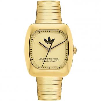 Orologio Adidas Originals retro wave one oro nero