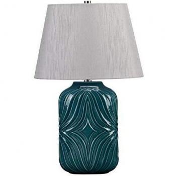 Lampada da Tavolo Elstead Muse 1 Luce Turchese E27 Made in UK