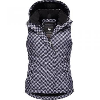RAGWEAR Steppweste Hesty Print lila Damen Gr. S