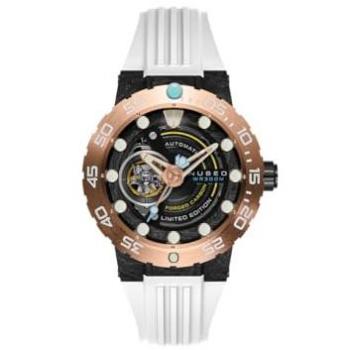 Nubeo, Armbanduhr, NB-6085-06 Herrenuhr Opportunity Automatik Limited 48mm 30ATM, Schwarz, (Taucheruhr, 48 mm)