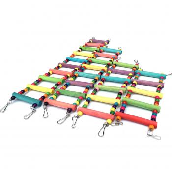 Wooden Bird Climbing Ladder