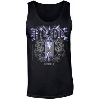 Top sans manches AC/DC Plug Me In pour Homme