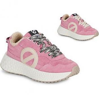 No Name Damen CARTER JOGGER W Sneaker im Lammfell-Look