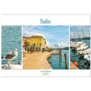 Salo am Gardasee (Wandkalender 2025 DIN A2 quer) CALVENDO Monatskalender