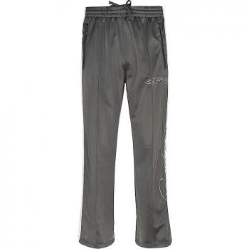 Ed Hardy Jogginghose Mono-Skull-Tonal Hellgrau Herren Größe L