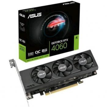 Svga asus nvidia rtx4060-o8g-lp-brk 8gb gddr6 128bit hdmi+3*dp