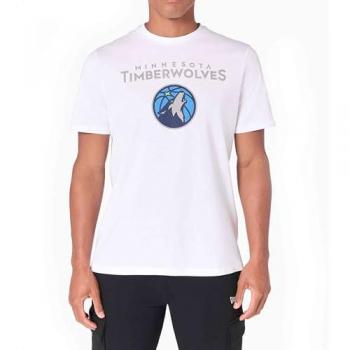 Hoodie (sans capuche) New Era Timberwolves – Blanc homme