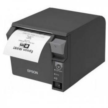 Epson TM-T70II Thermal‑Print 2.0 – USB/WLAN – Dunkelgrau – mit NT (C31CD38024A2)