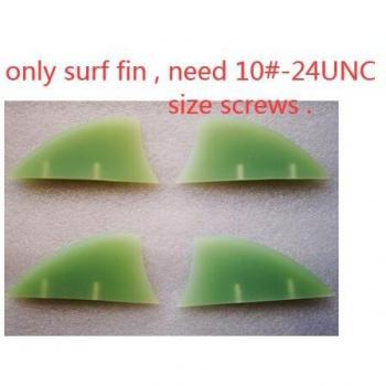 Ailerons pour cerf-volant, double pointe, accessoire de surf, 4 pièces