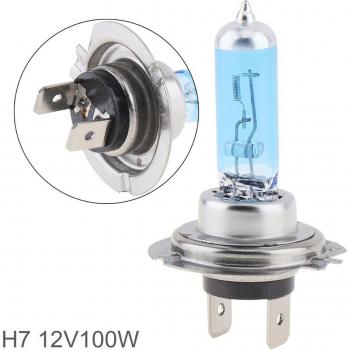 Phare Auto Halogène Super Blanc 100W