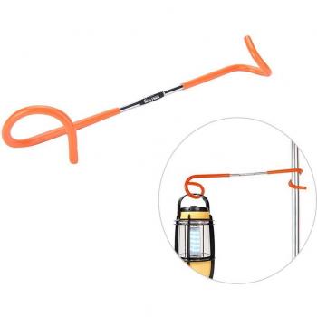 Dual‑Hook Light Stand – Easy‑Attach Tent Pole Lamp Holder
