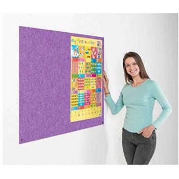 1200mm Eco-Colour Frameless Fire-Resistant Noticeboard
